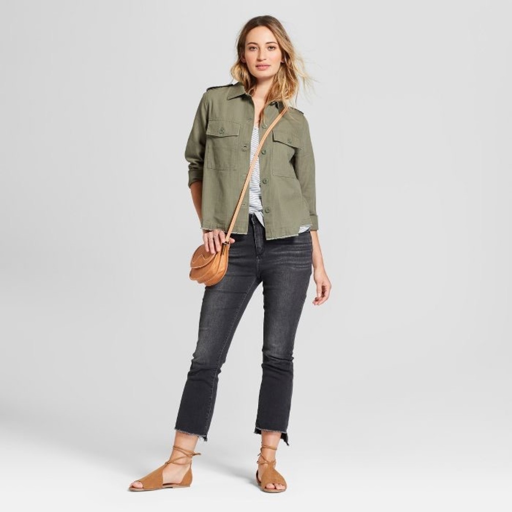 NWOT Universal Thread Women's Military Jacket - Picture 3 of 8